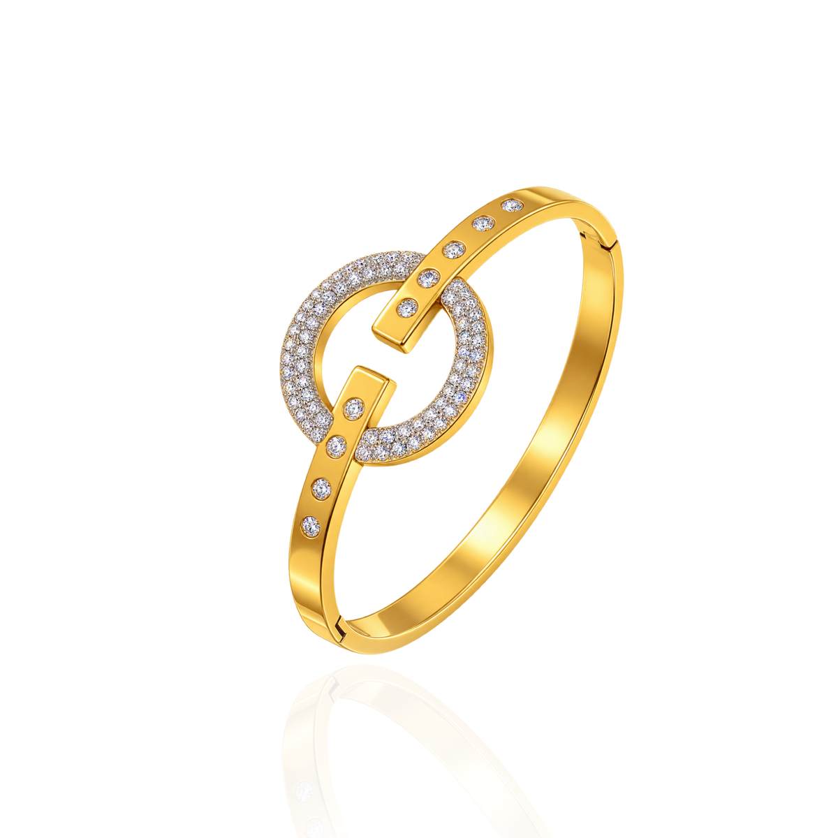 Aurelia Halo Bangle