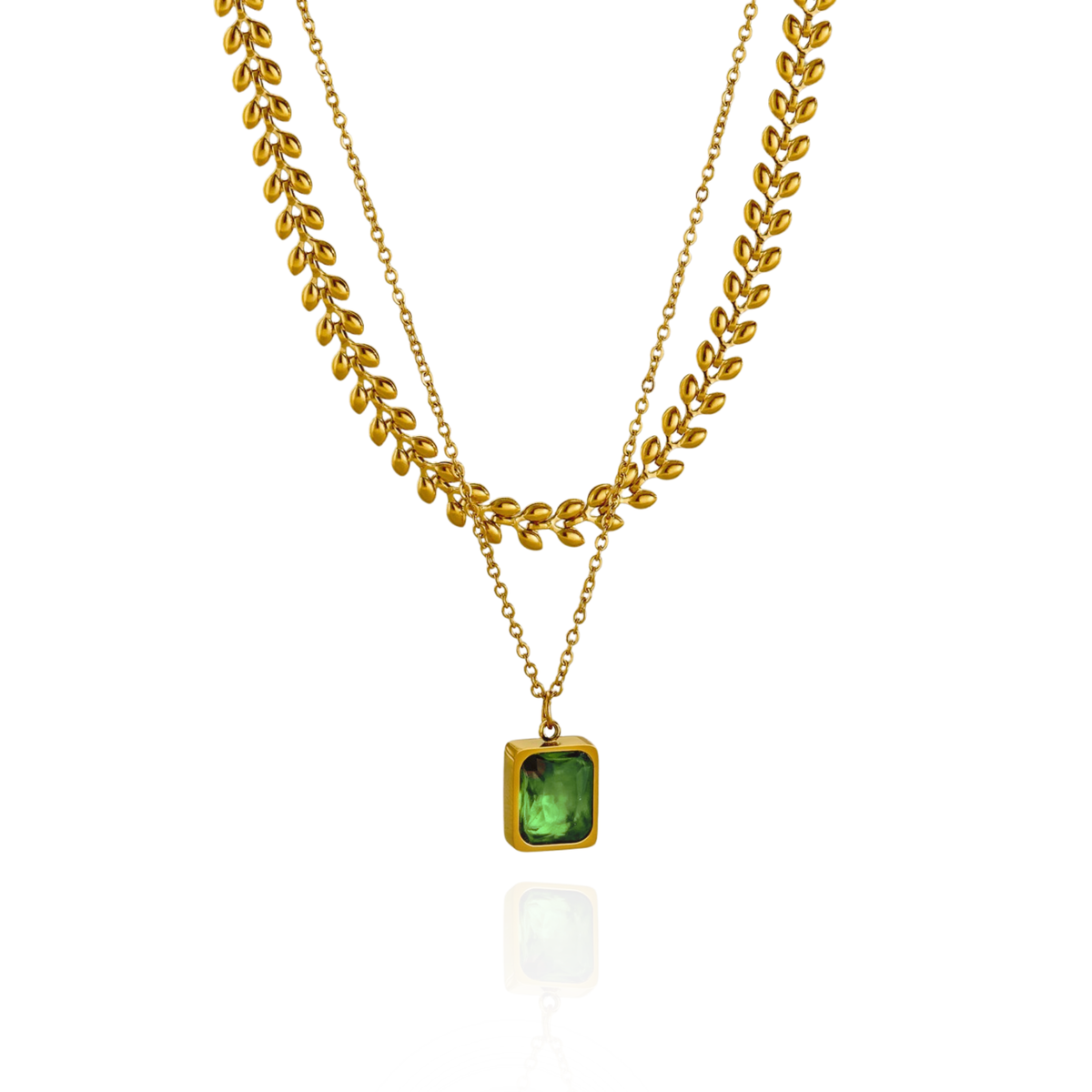 Emerald Ivy Necklace