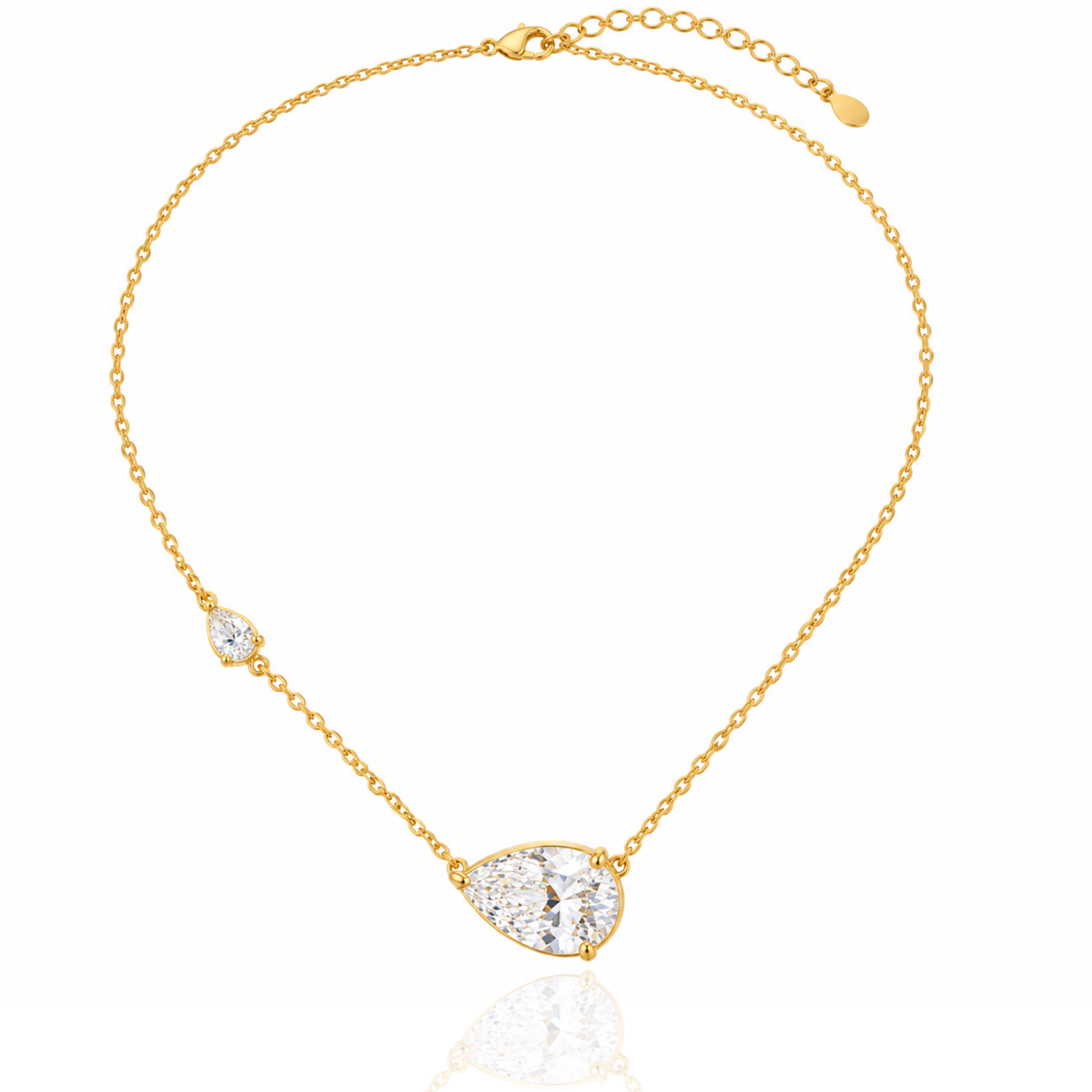Raindrop Kiss Necklace