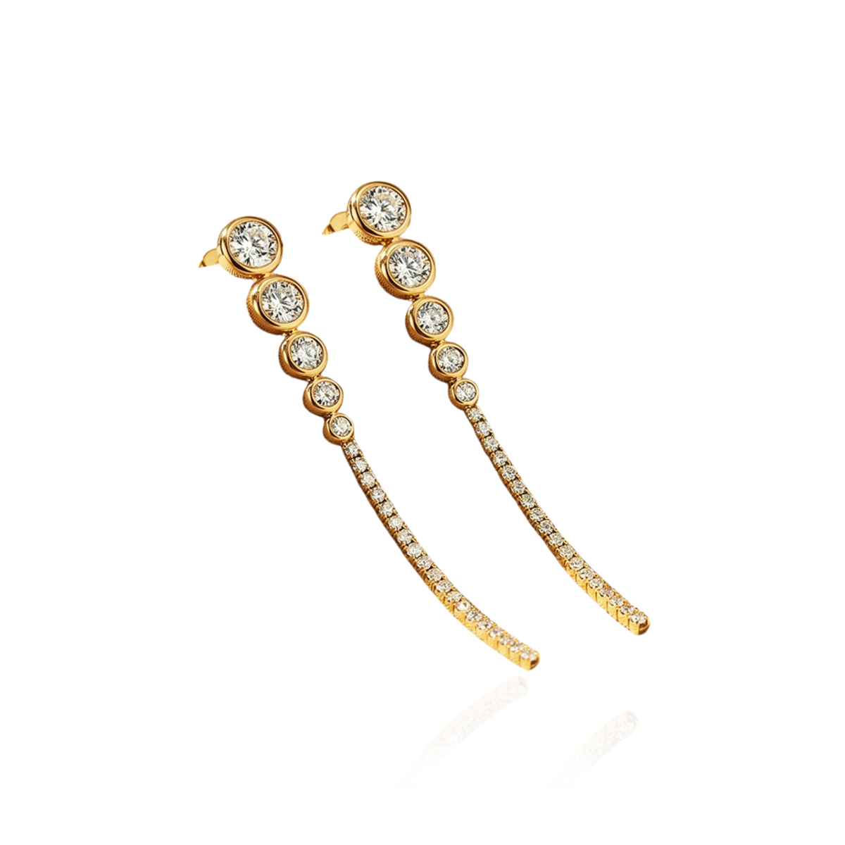 Layered Light Earrings