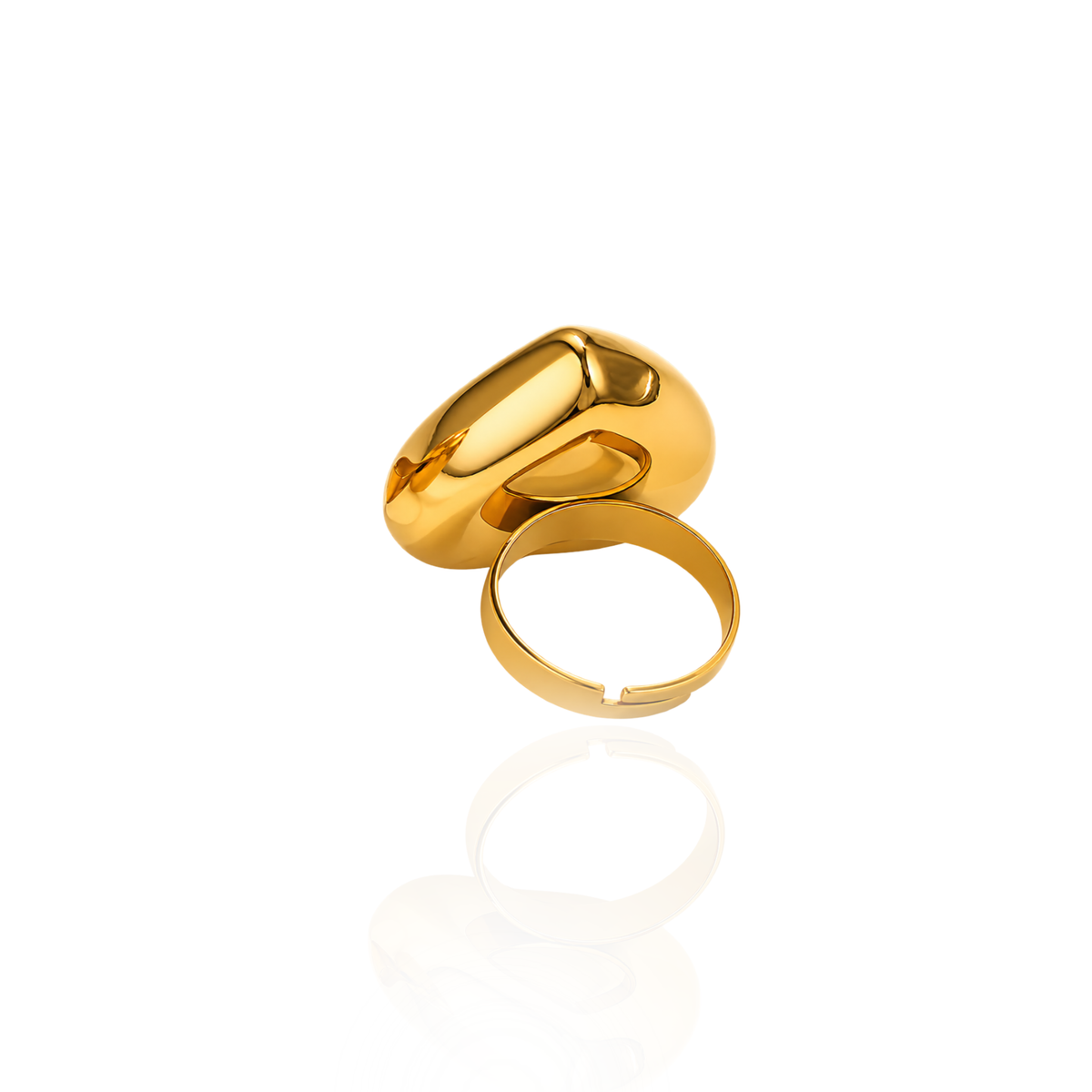 Amora Sculpted Heart Ring