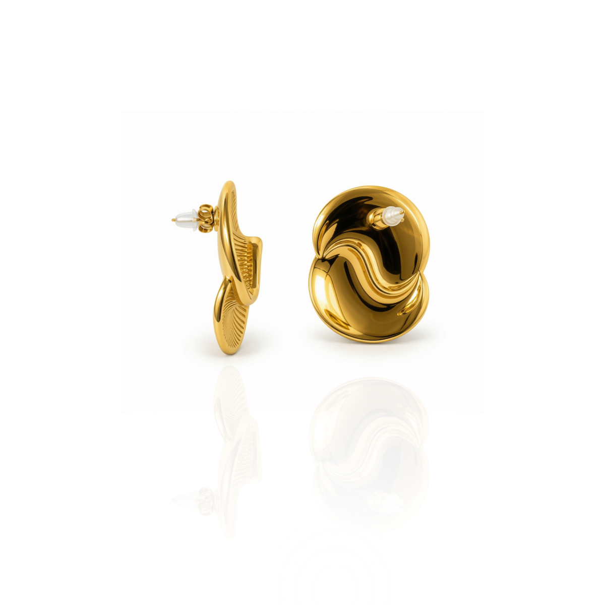 Solenne Sculpted Earrings