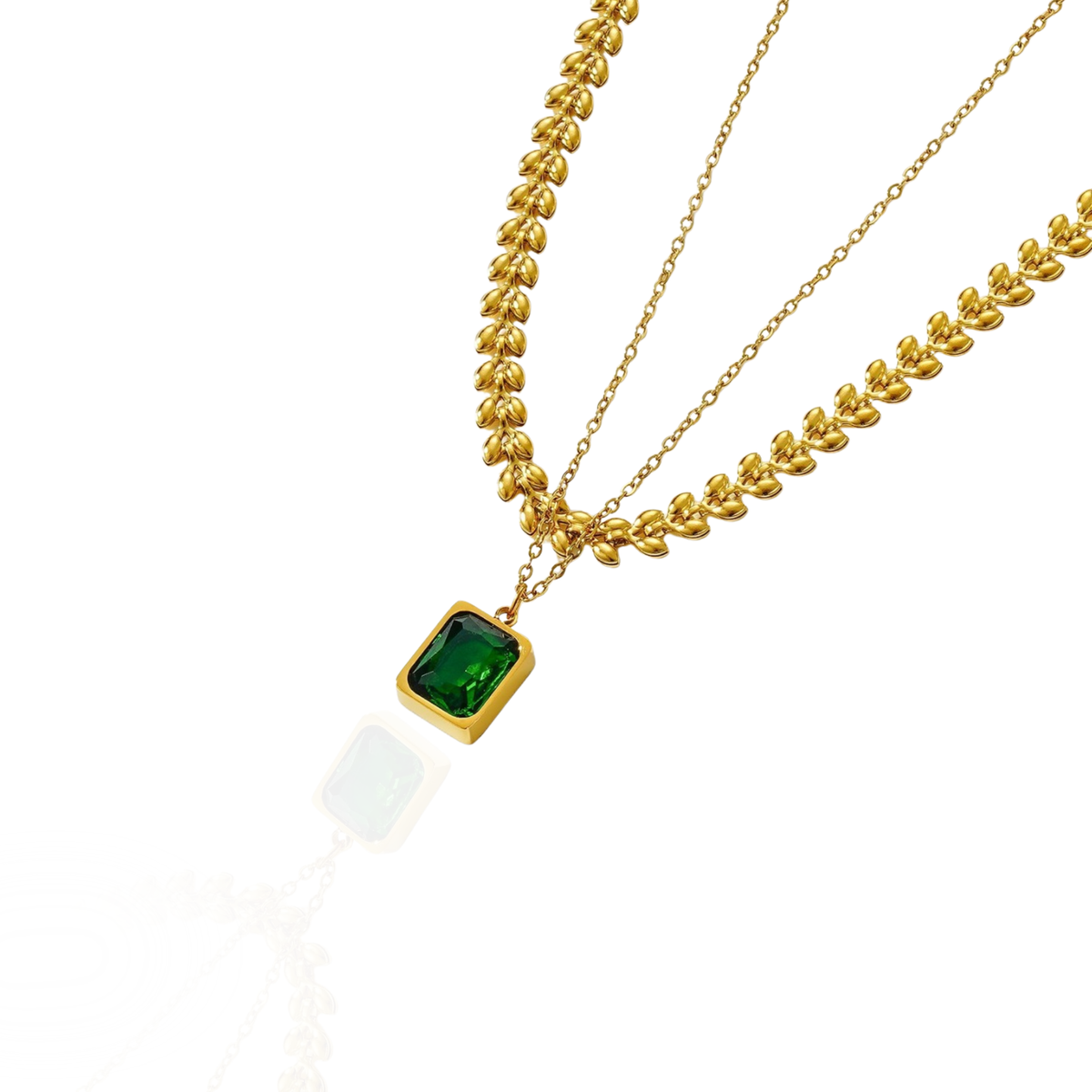 Emerald Ivy Necklace